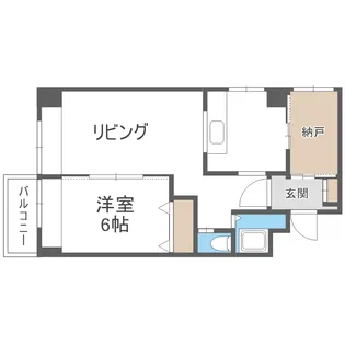 くぼたビル【0501号室】の間取り