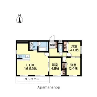 HS313【4階】の間取り