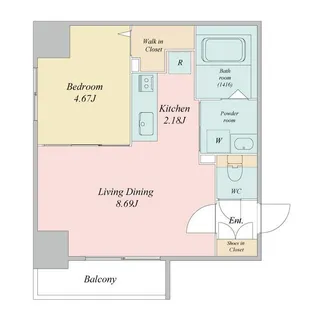 SーRESIDENCE大通公園ADMIRIO【0801号室】の間取り