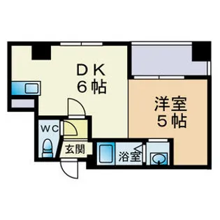 アクアトピア南郷通Ⅰ【0303号室】の間取り