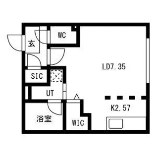 仮)厚別中央1ー2MS【4階】の間取り