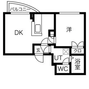 マリアールグランデ豊平【201号室】の間取り
