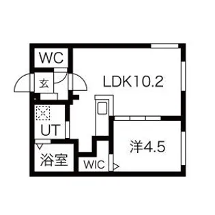 GRAND GRACE312【4階】の間取り