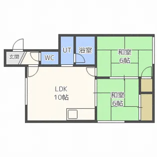 アベニュー1【102号室】の間取り