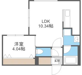 仮)ラ・シュエットダジュール【4階】の間取り
