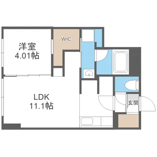 ラ・シュエットエトワール【303号室】の間取り