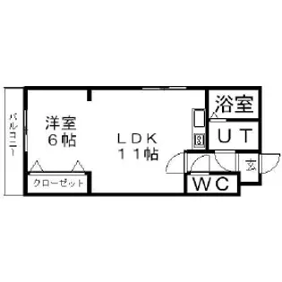 キャロルBOX壱番館【205号室】の間取り