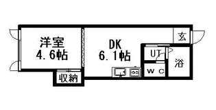 アーバンテラス東札幌【0210号室】の間取り