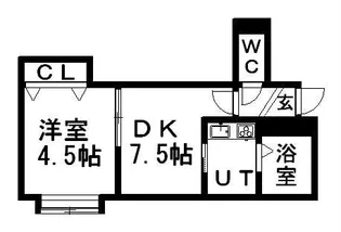 STコート東札幌【3階】の間取り