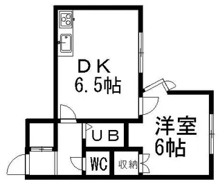 M&Mハイツ【00302号室】の間取り