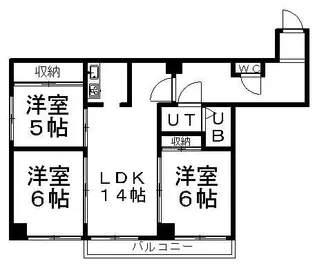 椿館【2階】の間取り