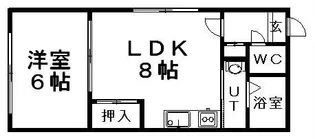 ケイアートプラザ【306号室】の間取り