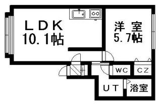 フィネ元町【2階】の間取り
