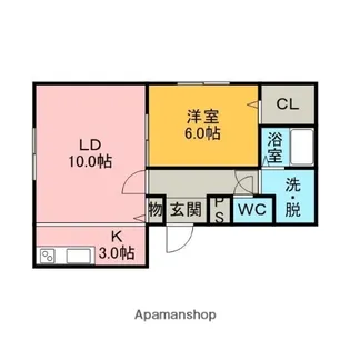 テレメイトビル【2階】の間取り