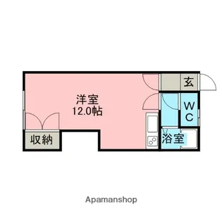 アヴェニュースクエア水元【2階】の間取り