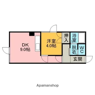 アスターE【1階】の間取り