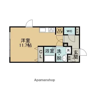ブリリアンス1【1階】の間取り