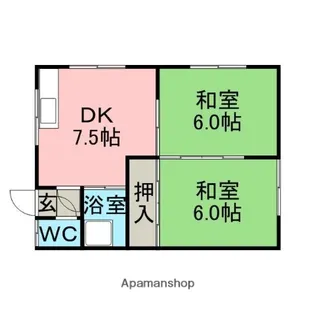 小玉AP【3号室】の間取り