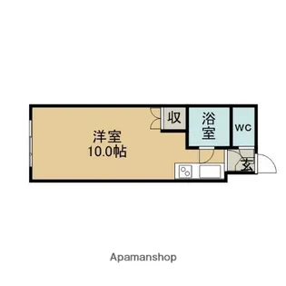 ハートフルハイツA【2階】の間取り
