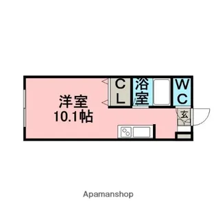 オークヴィラ【1階】の間取り