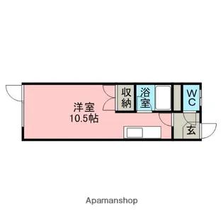 セゾン・ド・フェニックス【2階】の間取り