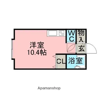 ハイツドルチェ【1階】の間取り