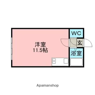 T.Kマンション【1階】の間取り