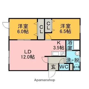 プレイス本所【1階】の間取り