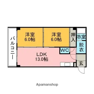 エスティーハイツ【3階】の間取り