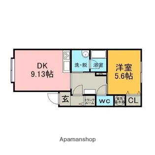 リーブル【1階】の間取り