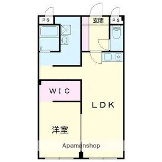 レジデンツビーネ【1階】の間取り