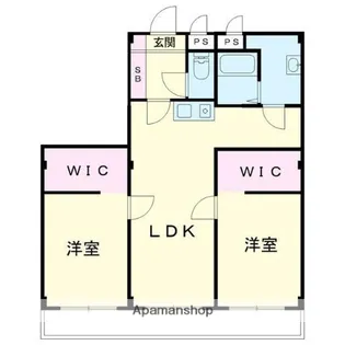 レジデンツビーネ【3階】の間取り