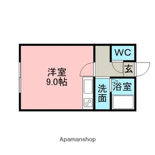 グリーンハイツ【1階】の間取り