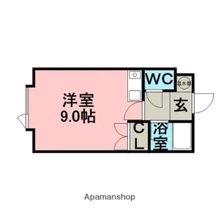 メゾンシエナⅠ【1階】の間取り