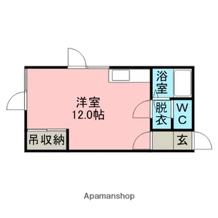 母恋南町サンハイツ【2階】の間取り
