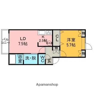 KNKハウス【1階】の間取り