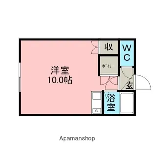太陽マンション【2階】の間取り
