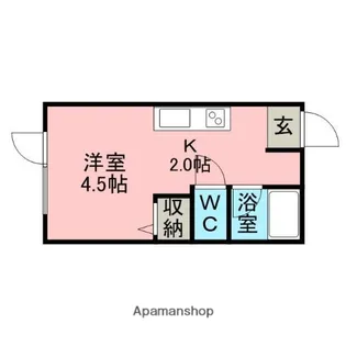 MAPLE【1階】の間取り