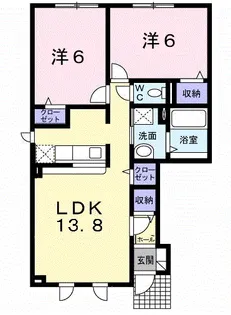 グリフィンドール【1階】の間取り