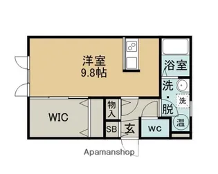 RESIDENCE HINODEⅡ【1階】の間取り