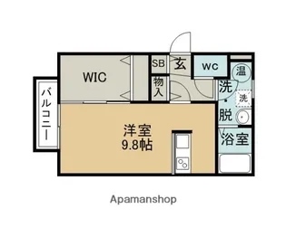 RESIDENCE HINODEⅡ【3階】の間取り