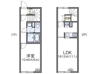 レオネクストステラ【102号室】の間取り