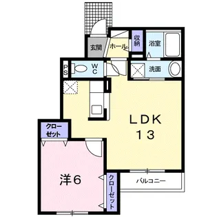 アカシア【1階】の間取り