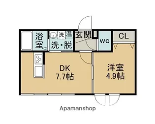 レオーネ・パティオ・ブルー【2階】の間取り