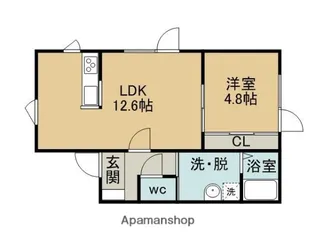 I HOME 若草【2階】の間取り