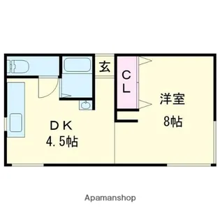 G・realtor MS【3階】の間取り