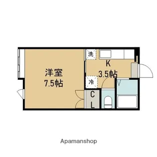 ココロハイツ【2階】の間取り
