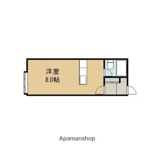 クリスタルハイツ【1階】の間取り