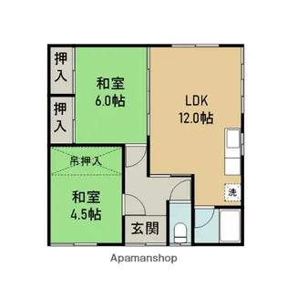 トーコーハイツ【2階】の間取り