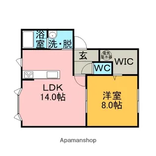 ディアコート5【2階】の間取り
